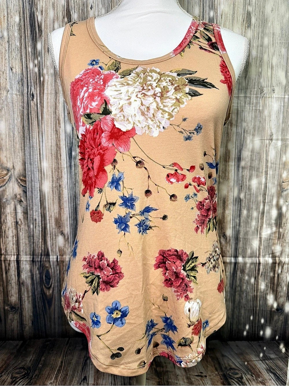New LuLaRoe Floral Tank Top